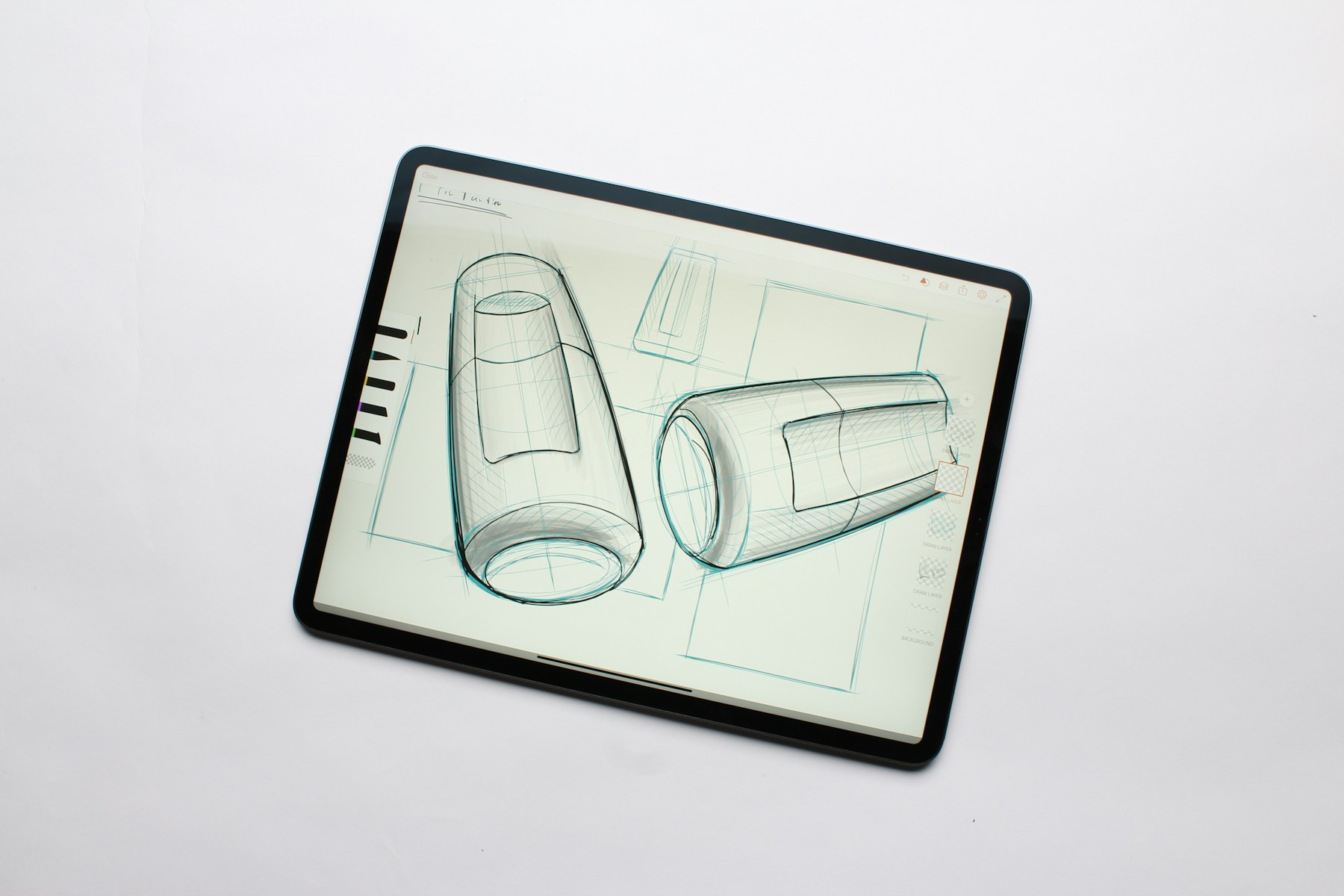 Product design concept sketch